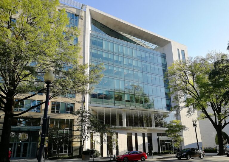 Bild visar Center for Strategic and International Studies utifrån