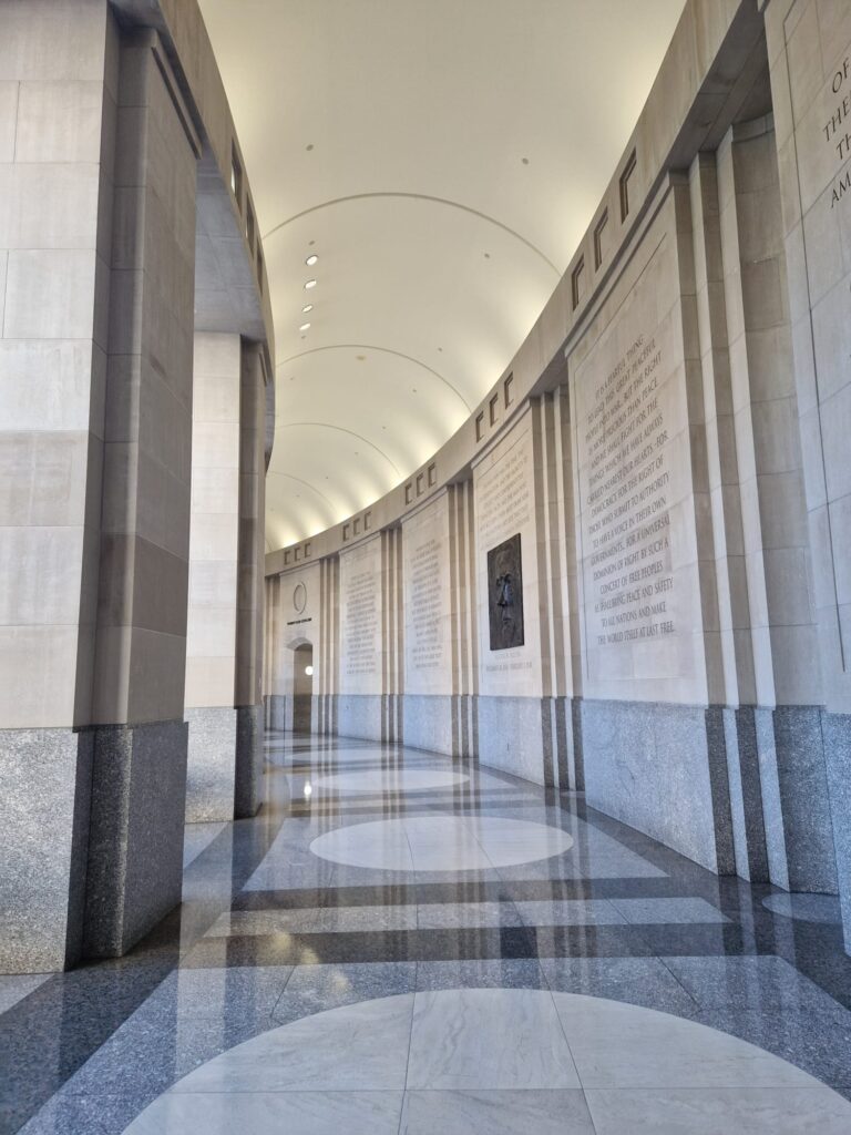 Bild inifrån Wilson Center.
