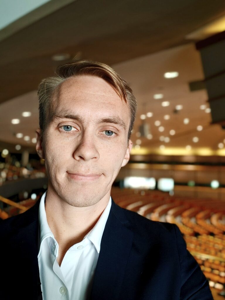 Carl Englund i EU-parlamentet