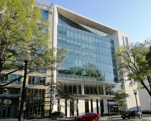 Bild visar Center for Strategic and International Studies utifrån