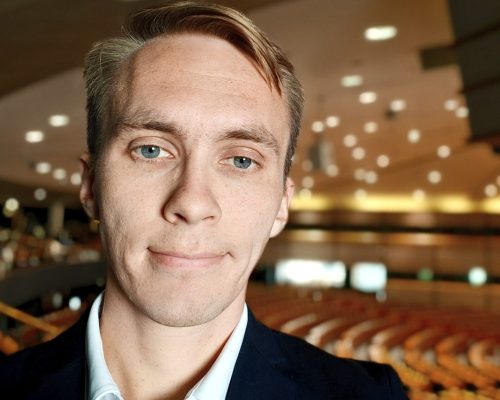 Carl Englund i EU-parlamentet