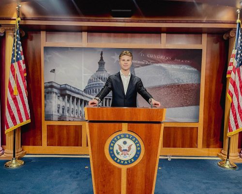 Praktikant William Lindqvist